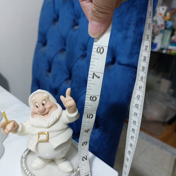 LENOX A Serenade For Snow White HAPPY Collectible Figurine Beautiful Decor - Picture 9 of 10